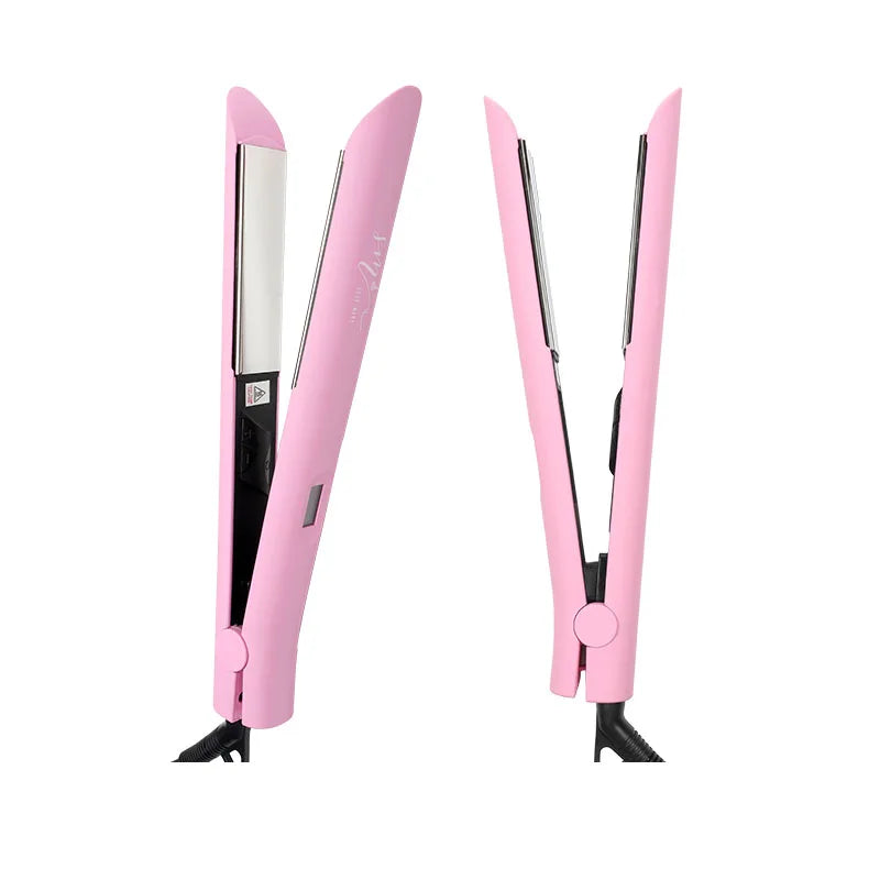 Electric Hair Straighteners Wholesale Good Price Hair Iron With Hair Straightener and Curler 2 in 1 Flat Iron for Women