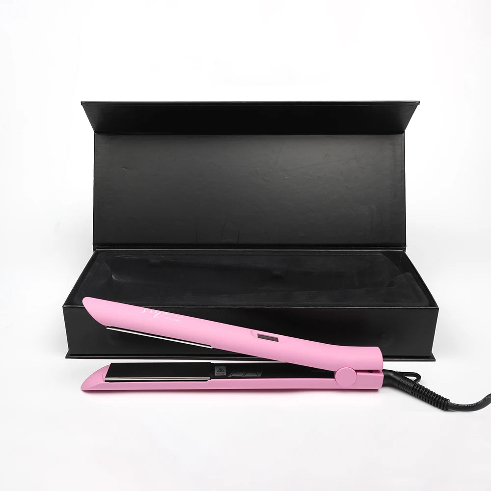 Electric Hair Straighteners Wholesale Good Price Hair Iron With Hair Straightener and Curler 2 in 1 Flat Iron for Women