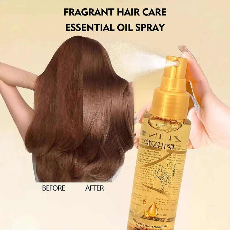 Nourishing Hair Care Essential Oil Spray – Repair, Smooth & Long-Lasting Fragrance